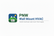 A logo and label for PNW Wall Mount HVAC, featuring a blue square icon with a mountain, document, and sun, alongside the text 'PNW Wall Mount HVAC' and smaller subtitle 'Pacific Northwest wall-mount HVAC supply' on a white background.